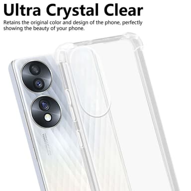 Honor 70 Suojakuori Kotelo (Läpinäkyvä)