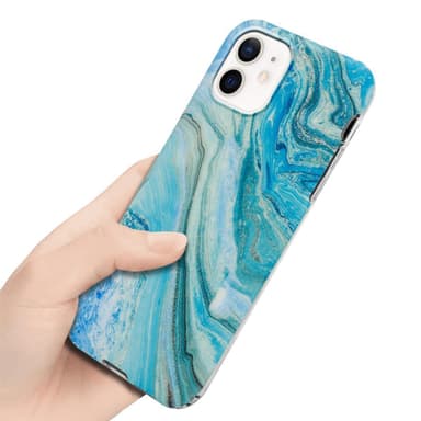 iPhone 12 / 12 PRO Suojakuori Lompakkokotelo (Sininen)