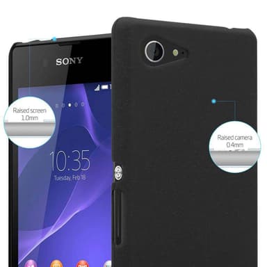 Sony Xperia E3 Suojakuori Kotelo Case (Musta)
