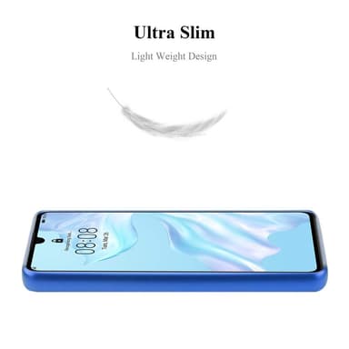 Huawei P30 Suojakuori Kotelo (Sininen)