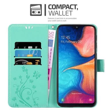 Samsung Galaxy A10e / A20e Suojakuori Lompakkokotelo