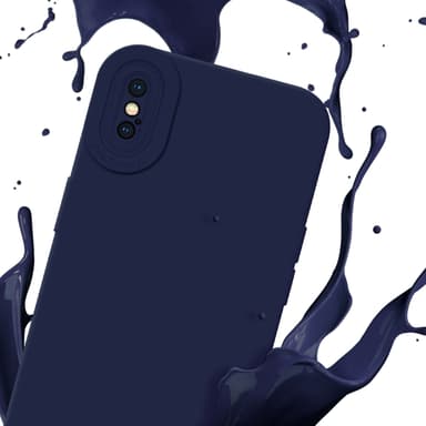 iPhone X / XS Suojakuori Kotelo (Sininen)