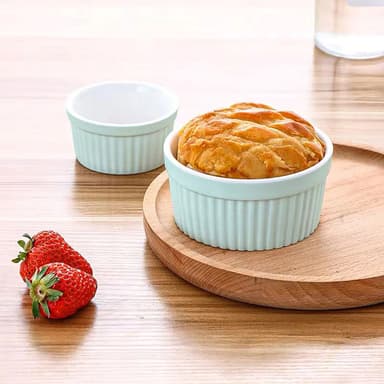 Souffle Leivonnaiset 6-osainen setti (vaaleansininen)
