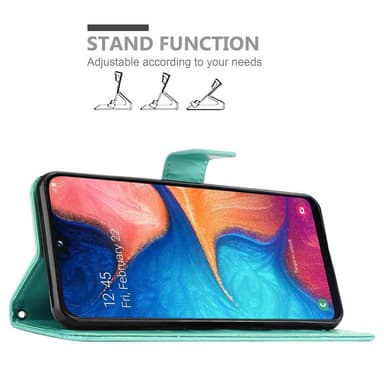 Samsung Galaxy A10e / A20e Suojakuori Lompakkokotelo