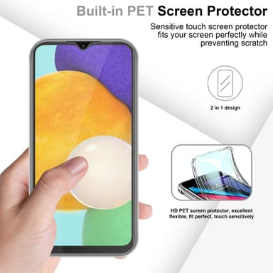 Samsung Galaxy A13 5G Suojakuori Cover (Läpinäkyvä)