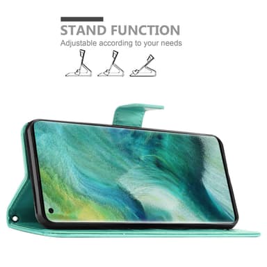 Motorola MOTO G72 Suojakuori Lompakkokotelo (Sininen)