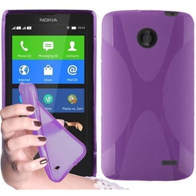 Nokia X Suojakuori Cover (Violetti)