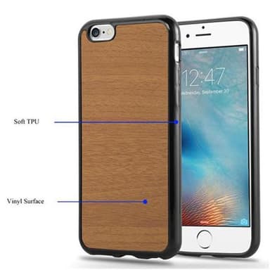 iPhone 6 / 6S Suojakuori Kotelo (Ruskea)