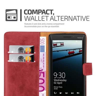 Nokia Lumia 929 / 930 Suojakuori Lompakkokotelo