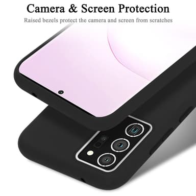 Samsung Galaxy NOTE 20 PLUS Suojakuori Kotelo (Musta)