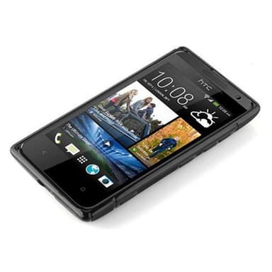 HTC Desire 300 Suojakuori Cover (Musta)