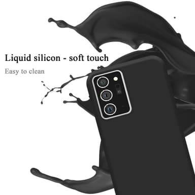 Samsung Galaxy NOTE 20 PLUS Suojakuori Kotelo (Musta)