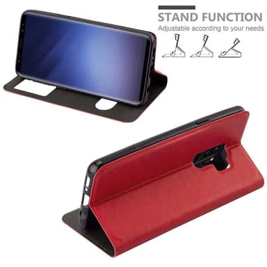 Lompakkokotelo Samsung Galaxy S9 PLUS Case (Punainen)