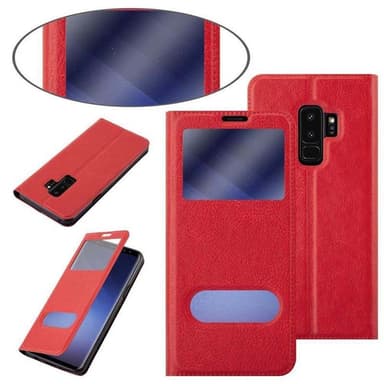 Lompakkokotelo Samsung Galaxy S9 PLUS Case (Punainen)