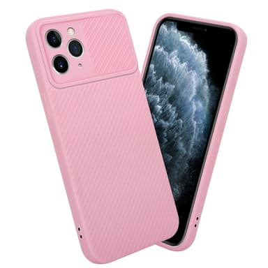 iPhone 11 PRO MAX Suojakuori Kotelo (Vaaleanpunainen)