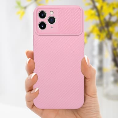 iPhone 11 PRO MAX Suojakuori Kotelo (Vaaleanpunainen)