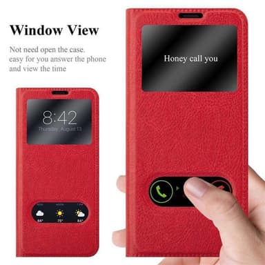 Lompakkokotelo Samsung Galaxy S9 PLUS Case (Punainen)