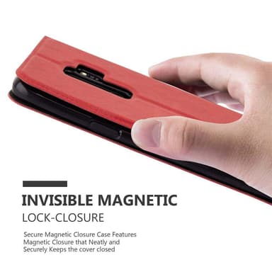 Lompakkokotelo Samsung Galaxy S9 PLUS Case (Punainen)