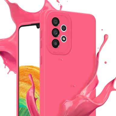 Samsung Galaxy A72 4G / 5G Suojakuori Kotelo (Punainen)