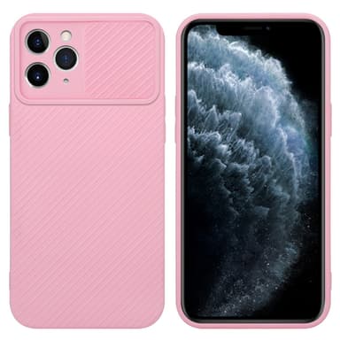 iPhone 11 PRO MAX Suojakuori Kotelo (Vaaleanpunainen)