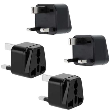4x Sovitin Travel muunnin Converter (UK tyyppi g)