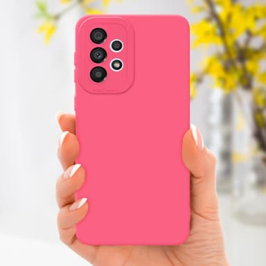 Samsung Galaxy A72 4G / 5G Suojakuori Kotelo (Punainen)
