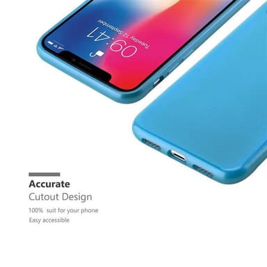 iPhone X / XS Suojakuori Kotelo (Turkoosi)