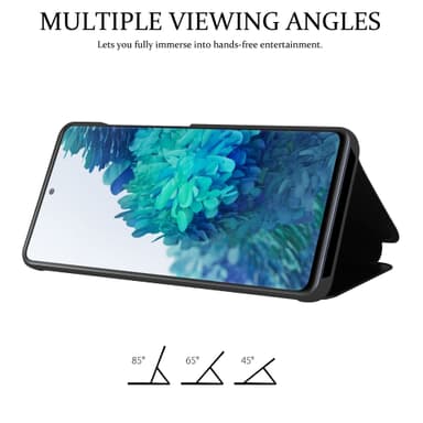 Suojakuori Samsung Galaxy S20 FE Lompakkokotelo (Musta)
