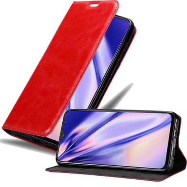 OnePlus 7 Suojakuori Lompakkokotelo (Punainen)