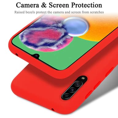 Samsung Galaxy A90 5G Suojakuori Kotelo (Punainen)