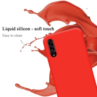 Samsung Galaxy A90 5G Suojakuori Kotelo (Punainen)