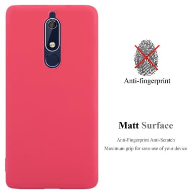 Suojakuori Nokia 5.1 Kotelo (Punainen)