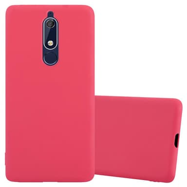 Suojakuori Nokia 5.1 Kotelo (Punainen)