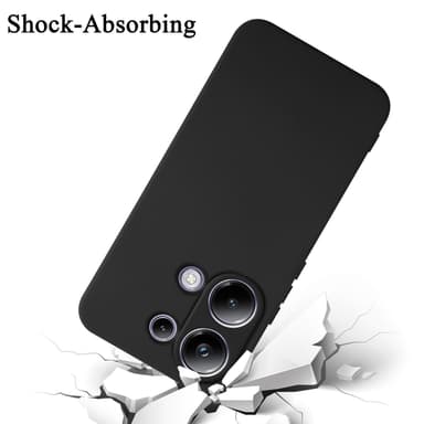 Xiaomi Poco M6 Pro Suojakuori Kotelo Case (Musta)