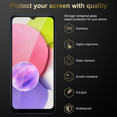 Samsung Galaxy A03s 3x Näytönsuoja Karkaistu lasi