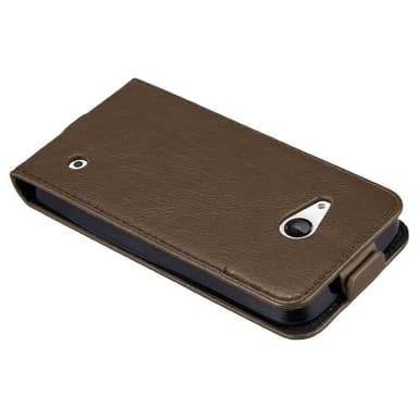 Nokia Lumia 550 Suojakuori Lompakkokotelo (Ruskea)
