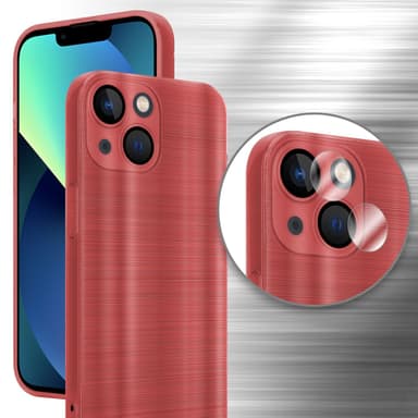 Suojakuori iPhone 14 Kotelo (Punainen)