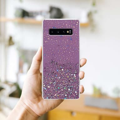 Samsung Galaxy S10 4G Suojakuori Kotelo (Violetti)