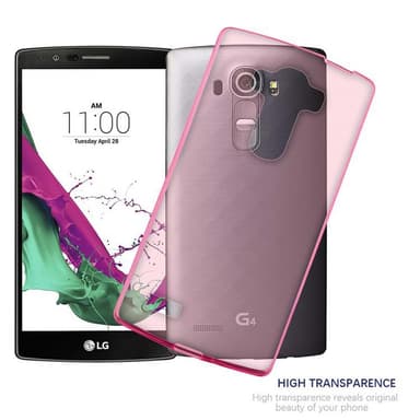 LG G4S Suojakuori Kotelo (Vaaleanpunainen)