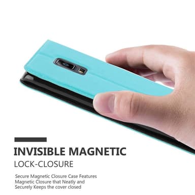Lompakkokotelo Samsung Galaxy NOTE EDGE Case (Turkoosi)