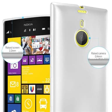 Nokia Lumia 1520 Suojakuori Kotelo (Hopea)