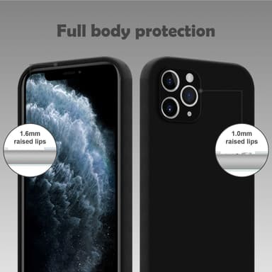 Suojakuori iPhone 11 PRO MAX Kotelo (Musta)