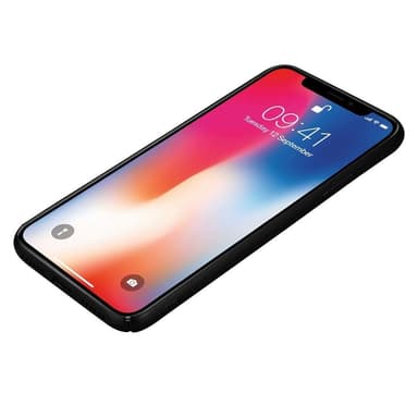 iPhone X / XS Suojakuori Kotelo Cover (Musta)