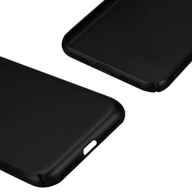 iPhone X / XS Suojakuori Kotelo Cover (Musta)