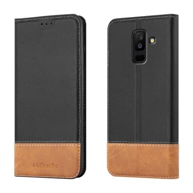 Samsung Galaxy A6 PLUS 2018 Suojakuori (Musta)