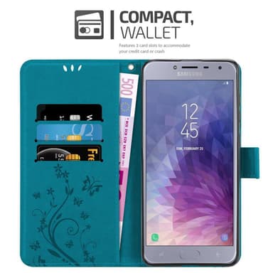 Samsung Galaxy J4 2018 Suojakuori Lompakkokotelo