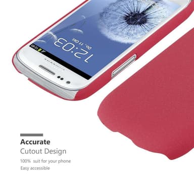 Samsung Galaxy S3 MINI Suojakuori Kotelo (Punainen)