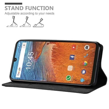 ZTE Blade V10 Suojakuori Lompakkokotelo (Musta)
