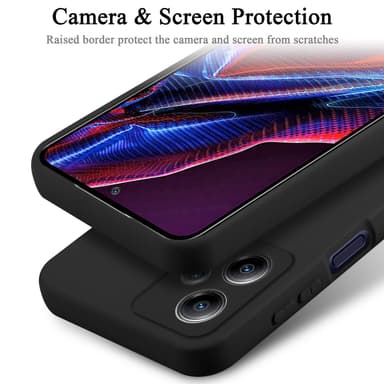 Xiaomi Poco X5 5G Suojakuori Kotelo Case (Musta)