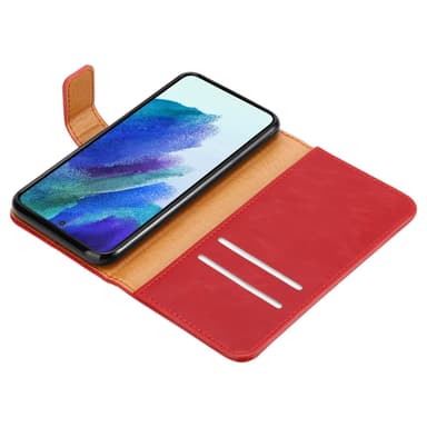 Samsung Galaxy S22 Suojakuori Lompakkokotelo (Punainen)